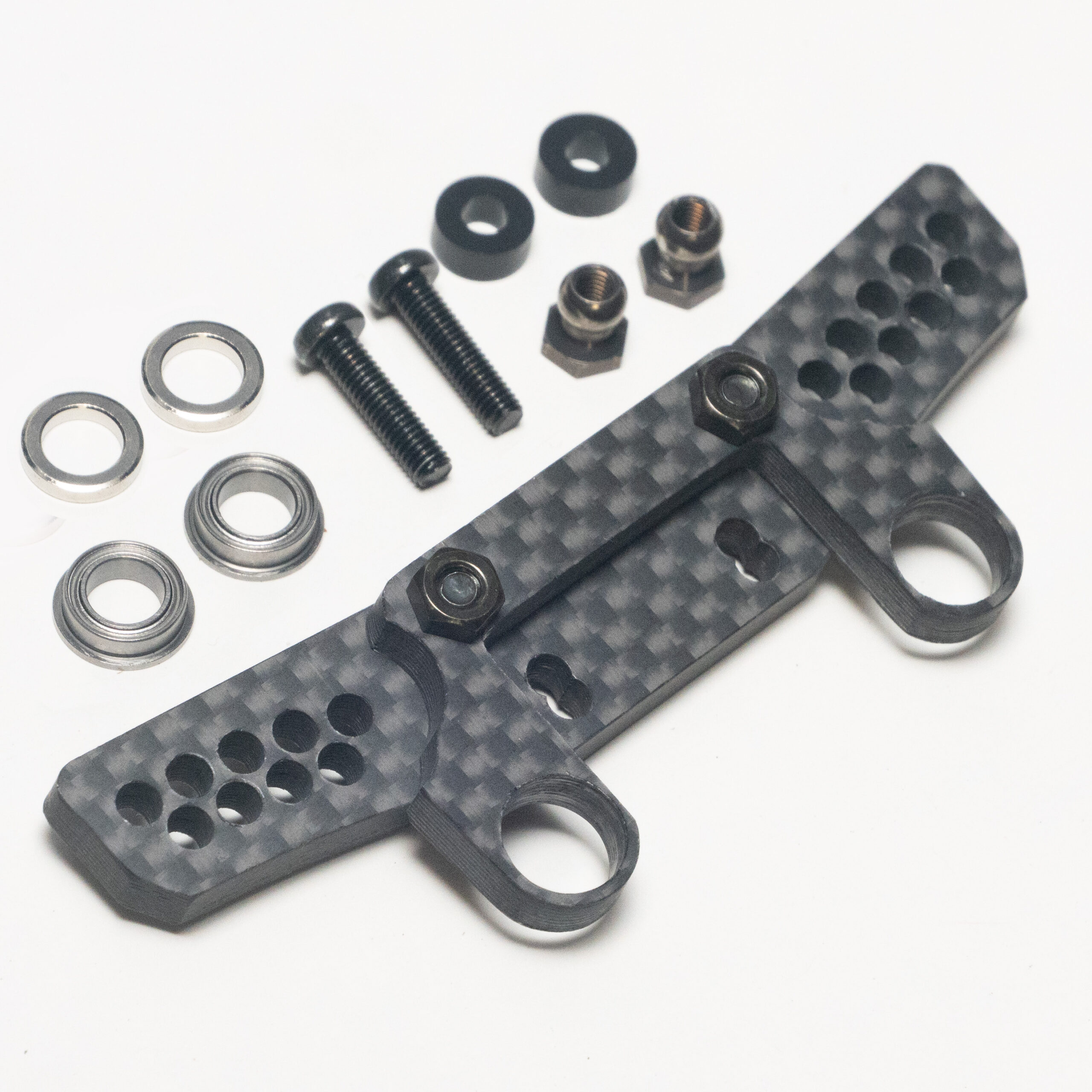 TT-02用カーボンダンパーステー フロント用 - MRC MATRIX RACING